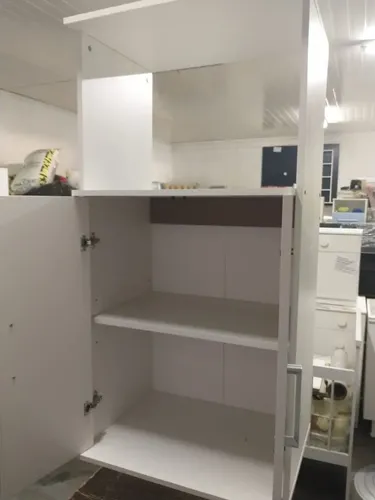 Mueble Auxiliar Para Microondas 2 Puertas- Estante Cod. 3046