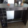 Barra Cocina Desayunador. Melamina. 120 X 102 X 50 Cod. 360