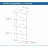 D_809030-MLA85675465444_062025-O.webp Despensero Organizador 2 Puertas. 140 X 58 X 34 Cam 140
