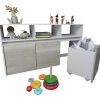 Juguetero Organizador C- 3 Cajones. Ruedas. 127 X70 Cod 3038