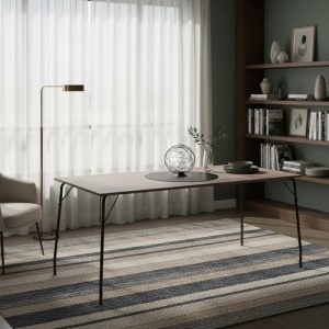 D_812291-MLA92846724188_092025-O.jpg Mesa Cocina Comedor Brooklyn 180 X 82- Melamina. Base Caño