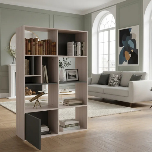 Biblioteca Organizador Con Estantes 103 X 154 X 36- Obl 117