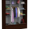 Ropero Placard Organizador- 2 Ptas Corred. 3 Caj. Pc-180