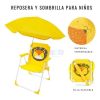 Sillon Reposera Infantil Con Sombrilla. Varios Colores