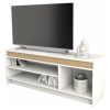 D_813973-MLA84853395081_052025-O.jpg Rack Mesa Para Tv Abierta Melamina Baires4 Color Blanco