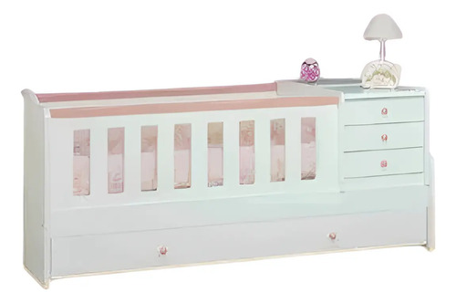 D_814332-MLA89449957371_082025-O.jpg Dormitorio Infantil Cuna-carro-.ropero- Armario Mdf Laq.