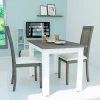 Mesa De Cocina Comedor 1.20 X 0.70 Lmr 120. Tapa Y Patas Mel