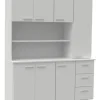D_814413-MLA96053628125_102025-O.webp Aparador Moderno Mosconi Express De 120 Cm Con 7 Puertas Y 3 Cajones En Blanco