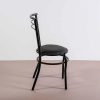 Silla Caño Reforzado Vienes. Con Asiento Tapizado