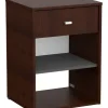 D_816551-MLA93498990219_092025-O.webp Mesa Luz Milenial Corredera Metal Cajon Mosconi 61x45x38 Cm Color Wengue - 56725 Mate