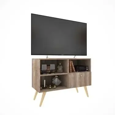 Rack Mesa Para Tv Led 32 Escandinava Dl 880- 90 X 65 X 35