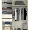 Ropero Placard Organizador- 2 Ptas Corred. 2 Caj. Pe-135