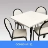 D_818964-MLA31712703028_082019-O.webp Combo Cocina Mesa Melamina 90 X 90 + 4 Sillas Verona Comb22