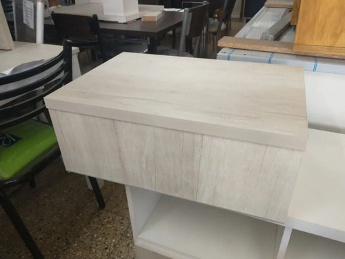 2 Mesas De Luz Flotante- Notte- 1 Cajon- 52 X 35 X 20