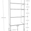 D_819653-MLA87505143185_072025-O.jpg Estanteria Abierta Industrial 2 Puertas- 183 X 64 Cod. 4256