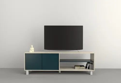 D_820080-MLA45130550312_032021-O.webp Rack Mesa Para Tv Hasta 65 - 2 Puertas- 180-52-36 Cod. 4100