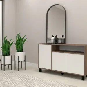 Aparador Bahiut Vajillero Mosconi Doors 1,30 Nebraska Gr Bla