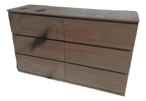 Comoda Chiffonier Cajonera 6 Cajones Mdf- 140 X 85 X 44