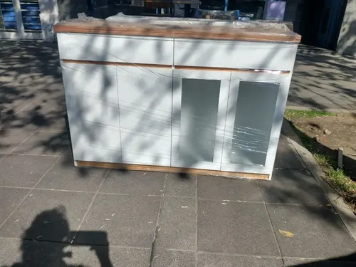 Bahiut Vajillero Organizador- 4 Puertas- 2 Cajones 140-90-40