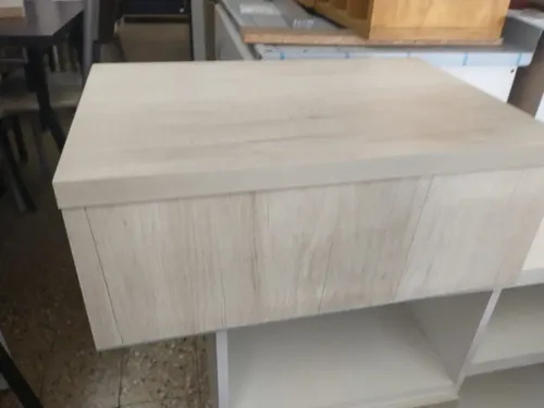 2 Mesas De Luz Flotante- Notte- 1 Cajon- 52 X 35 X 20