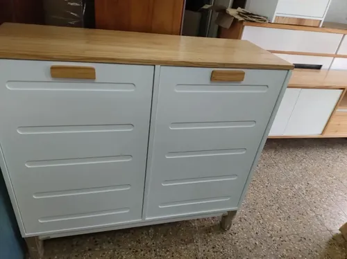 Recibidor 2 Puertas Amsterdam 100 X 90 X 40 Laqueado Paraiso