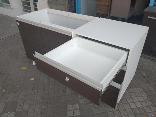 Bajo Mesada 2 Puertas, 3 Cajones. 160- 58- 82. Perfil Jb 160