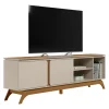 Rack Para Tv 70 Istambul Linea Brasil Detalles Redondeados