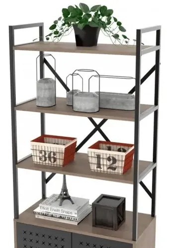 Estanteria Organizador 2 Puertas- Soho- Ess070- 173 X 69