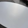 Mesa Cocina Comedor Redonda Norway 0.90 Mts. Pino Lustrado