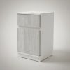 D_827159-MLA109093545278_042026-O.jpg Mesa De Luz Para Sommier, 1 Cajon, 1 Puerta- 38 X 61 X 38