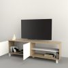 D_827600-MLA45129931079_032021-O.jpg Rack Mesa Para Tv Hasta 65 - 2 Puertas- 180-52-36 Cod. 4100