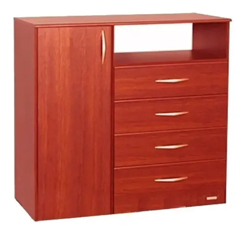 Chiffonier Cajonera 4 Cajones- 1 Puerta- 1 Estante Cod. 921