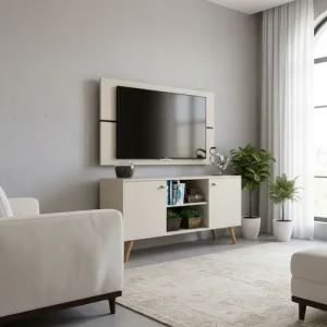 Rack Mesa P- Tv Led 42 C- Soporte Fijo. Escandinava Dl881