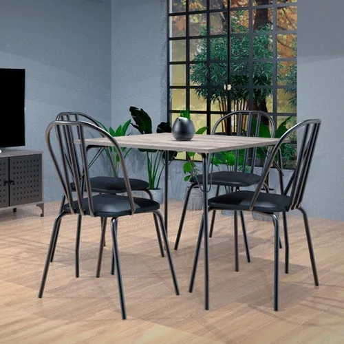 D_829398-MLA49524539532_032022-O.webp Mesa Cocina Comedor Brooklyn 85 X 85- Melamina. Base Caño