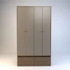 Ropero Placard 4 Puertas, 2 Cajones. 1.20 X 2.12- Cod. 6006
