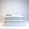 Cama Nido Bicama 1 Plaza 0,80 Mts. Con Carro Cama. Cod. 6457