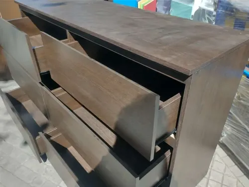 Comoda Chiffonier Cajonera 6 Cajones Mdf- 140 X 85 X 44