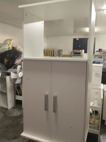 Mueble Auxiliar Para Microondas 2 Puertas- Estante Cod. 3046
