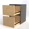 Fichero Cajonera Rodante. 2 Cajones. Cod. 942