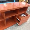 Rack Mesa Para Tv Led- Niza- Melamina- 135 X 80- 2 Cajones