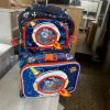 Mochila Escolar, Lunchera Y Monedero. Space. Vest