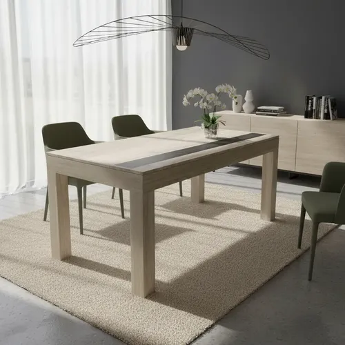 D_834570-MLA92916129400_092025-O.webp Mesa Cocina Comedor Benicio Con Vidrio. Helsinky 180 X 90