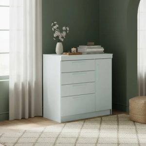 Cómoda Chifonier Cajonera 4 Cajones 1 Puerta Lille 1130 A