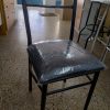 Silla Cocina Comedor Caño 1 Economica- Asiento Tapizado