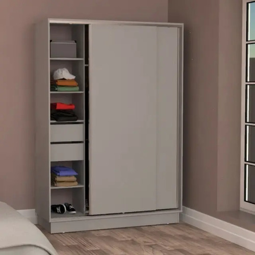 Ropero Placard Organizador- 2 Ptas Corred. 2 Caj. Pe-135