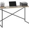 D_836654-MLA96086759337_102025-O.webp Escritorio Para Oficina Y Hogar Melamina Madera 120 Cm Roble Kendal Con Caño Negro Moderno Minimalista Home Office Mesa... Roble Kendal / Negro
