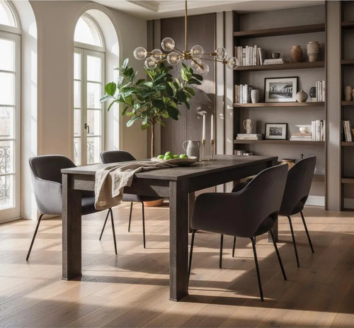 D_836780-MLA92914742392_092025-O.jpg Mesa Cocina Comedor Capri 140 A 1.85 X 90- Patas Melamina