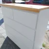Comoda Chiffonier Cajonera- 5 Cajones- Laqueado Tapa Paraiso