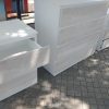 Cómoda Chifonier 90 Cm 4 Cajones + 2 Mesas De Luz 3 Cajones