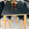 Mesa Rect. 1.30 X 0.80 + 4 Sillas Giner Paraiso- Melamina